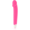 Vibratore Realistico in Silicone Rosa