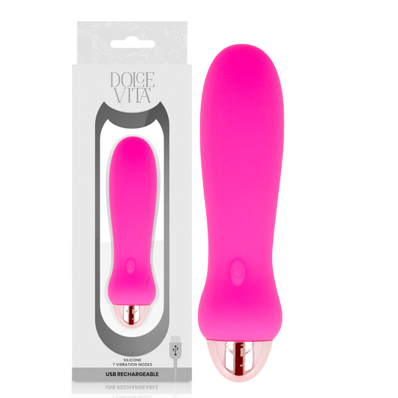 Oplaadbare Vibrator Five Roze 7 Snelheden