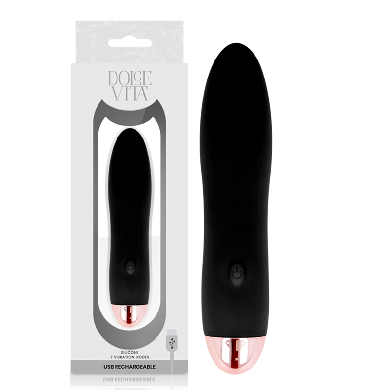 Genopladelig Vibrator Four Sort 7 Hastigheder
