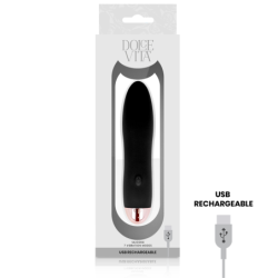 Vibreur Rechargeable Four Noir 7 Vitesses