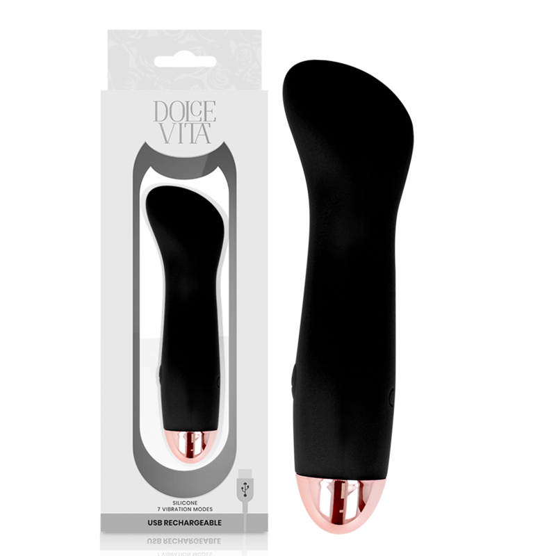 Genopladelig Vibrator One Sort 7 Hastigheder
