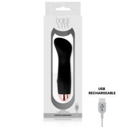 Genopladelig Vibrator One Sort 7 Hastigheder