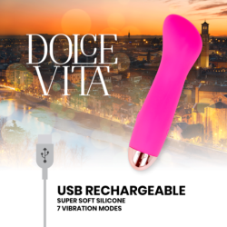 Vibrador Recarregável One Rosa 7 Velocidades