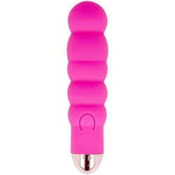 Wiederaufladbarer Vibrator Six Rosa 7 Geschwindigkeiten