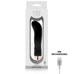 Genopladelig Vibrator Two Sort 7 Hastigheder