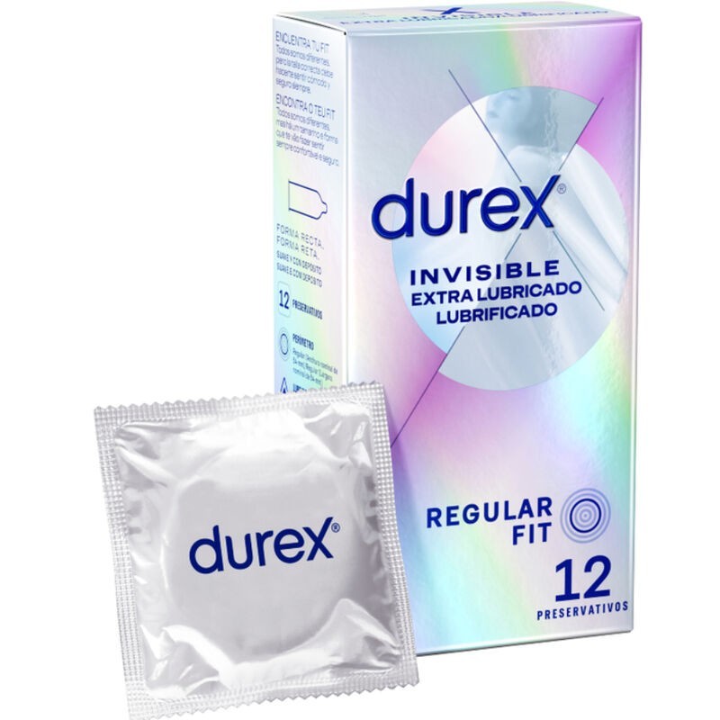 Invisible Extra Lubrikovaný 12 Kusov