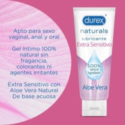Naturals Extra Sensityvus Lubrikantas 100 Ml