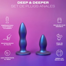 Zestaw zabawek Plug Anal Deep & Deeper