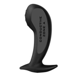 Anaal-/tupe stimulaator Nona Silicone Must G-punkt