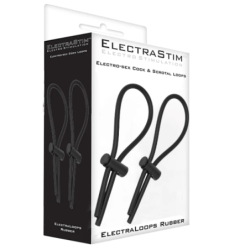 Anneau Pénien Stimulateur Électro en Caoutchouc