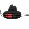 Tartarus Plug Anale Silicone Quadripolare Nero