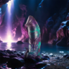 Basilisk Kahepoolne Naudingut Pakkuv Soomuseline Dildo, Suur Suurus