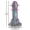 Basilisk Divkāršs Baudas Zvīņains Mazs Izmēra Dildo