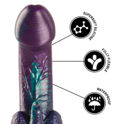 Basilisk Small Scaled Double Pleasure Dildo