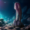 Basilisk Small Scaled Double Pleasure Dildo