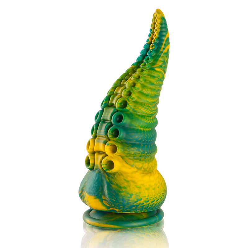 Cetus Dildo Tentacule Vert Grande Taille