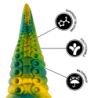 Cetus Dildo Tentacule Vert Grande Taille