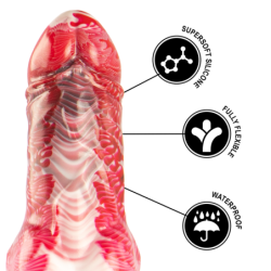 Helios Dildo Com Testículos Calor E Êxtase