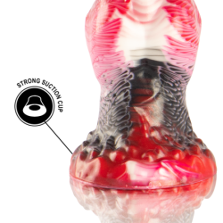 Helios Dildo Com Testículos Calor E Êxtase