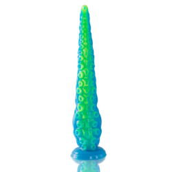 Scylla Dildo Tentacule Fin Luminescent Grande Taille