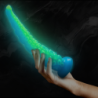 Scylla Dildo Tentacule Fin Luminescent Grande Taille