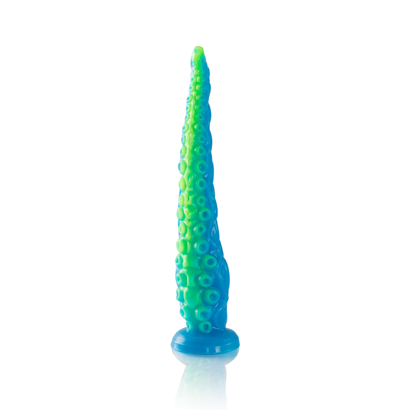 Scylla Dildo Smalks Fluorescent Tentacle Mazs Izmērs