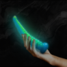 Scylla Dildo Tentacule Fin Luminescent Petite Taille