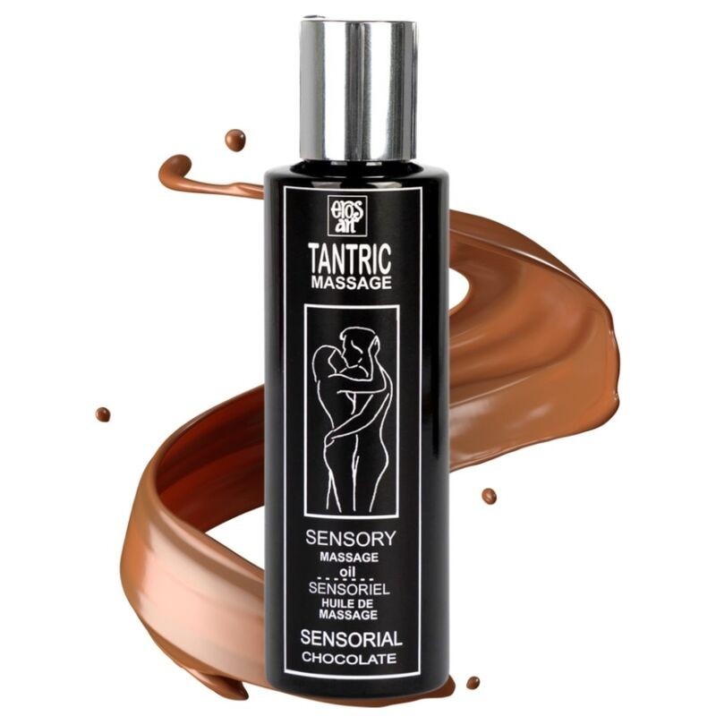 Tantrisk Naturlig Massageolie & Afrodisiakum Chokolade 100 ml
