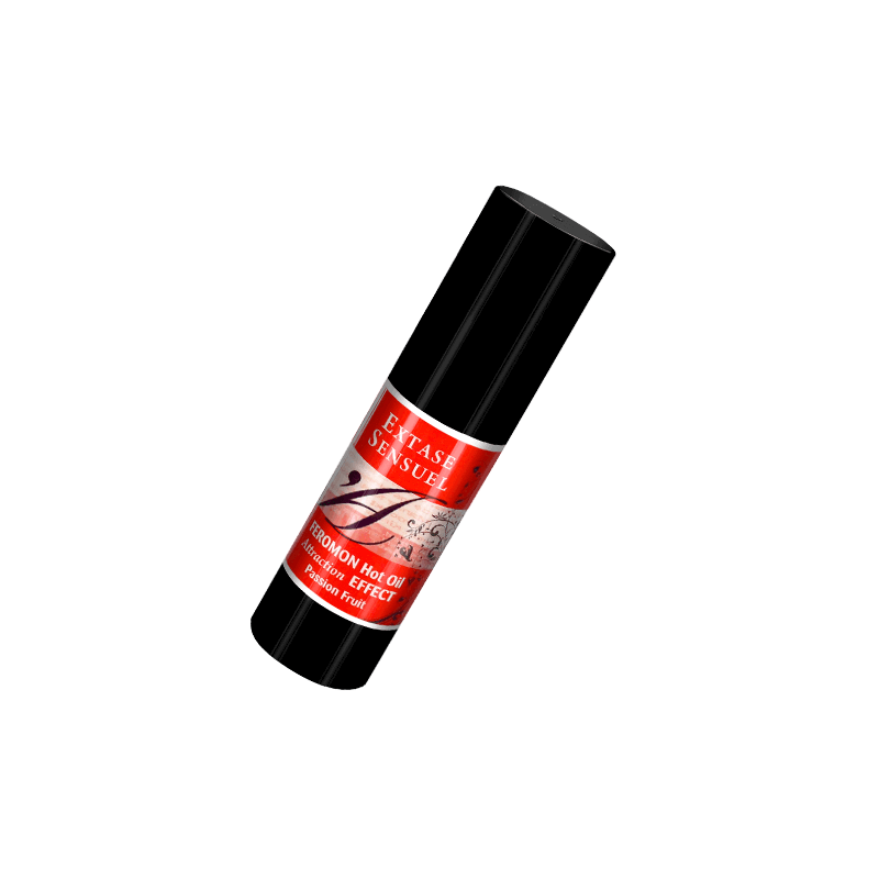 Masážní olej s hřejivým účinkem, s feromony, s vůní mučenky, 30 ml