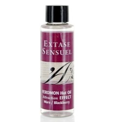 Óleo de Massagem Efeito Calor Com Feromonas Amora 100 Ml