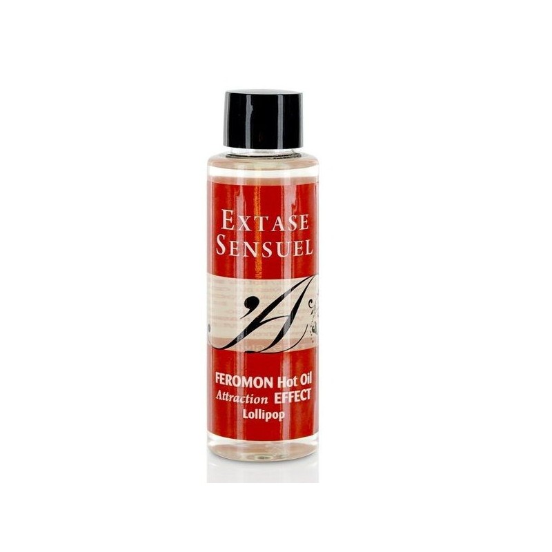 Óleo de Massagem Efeito Calor Com Feromonas Pirulet 100 Ml