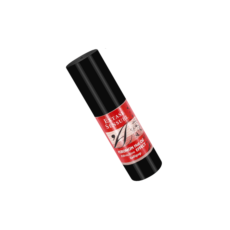 Óleo de Massagem Efeito Calor Com Feromonas Pirulito 30 Ml