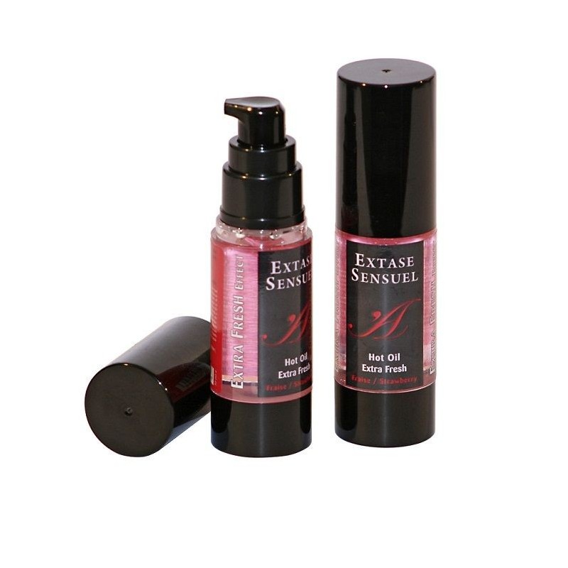 Olio da Massaggio Effetto Extra Fresh Fragola 30 Ml