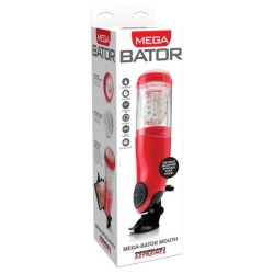 Pdx Mega Bator Usb Masturbátor pro muže Ústa Červená