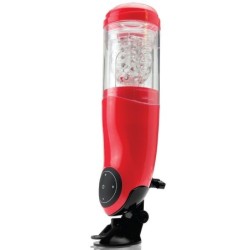 Pdx Mega Bator Usb Masturbator för män Röd Mun