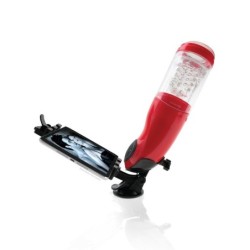 Pdx Mega Bator Usb Masturbátor pro muže Ústa Červená