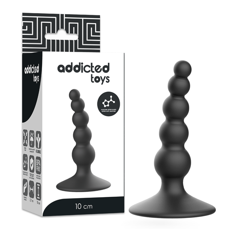 Tap anal sexual 10 cm negre