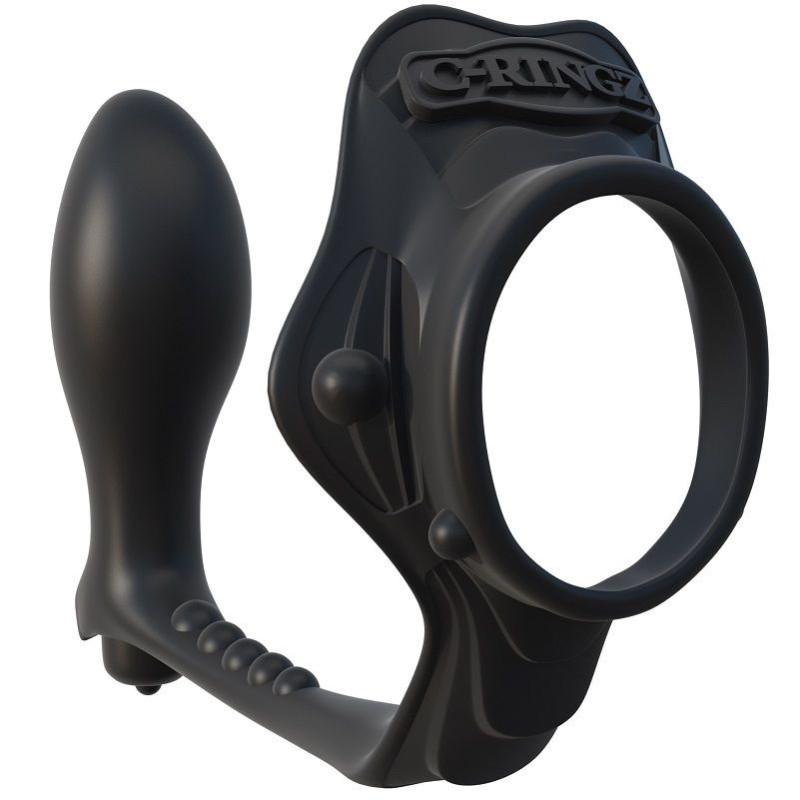 Rock Hard Anello Potenziatore Con Plug Anale