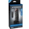 Fantasy X- Tensions - Extensão Para O Pénis Com Vibrador Real Feel 2 Preto