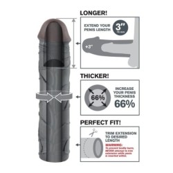 Fantasy X- Tensions - Mega 3 Extensie Negru Pentru Penis