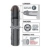 Fantasy X- Tensions - Mega 3 Penishülle Schwarz Für Den Penis