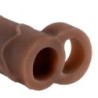 Fantasy X- Tensions - Perfect 2 Extension Pene con Cinghia Marrone
