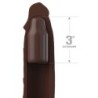Fantasy X- Tensions - Pipedreams Extension W Strap 17,78 Cm Marrone