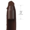 Fantasy X- Tensions - Pipedreams Sleeve 22,86 Cm + 7,62 Cm Plug Marrone