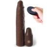 Fantasy X- Tensions - Pipedreams Sleeve 22,86 Cm + 7,62 Cm Plug Télécommandé Marron