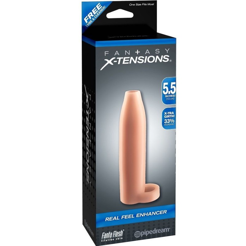 Fantasy X- Tensions - Realistisk Følelsesforlænger Til Penis M