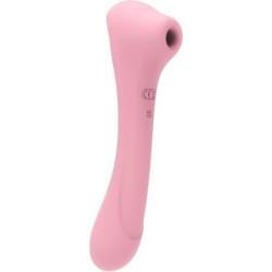 Daisy Massager Imu- ja vibraattori, vaaleanpunainen