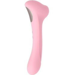 Daisy Massager Imu- ja vibraattori, vaaleanpunainen