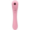 Daisy Massager Imu- ja vibraattori, vaaleanpunainen