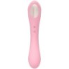 Daisy Massager Imu- ja vibraattori, vaaleanpunainen
